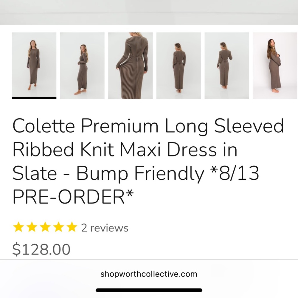 Worth collective dress Size M